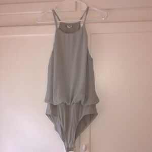 Sheer fully lined bodysuit